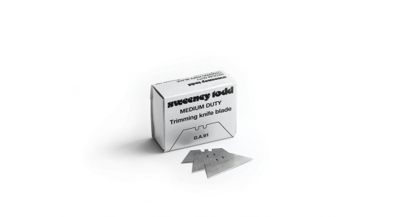 Sweeney Todd Concave Trimming Knife Blade D.A.52 - Pack Of 100 New Unused Old Stock - View #10